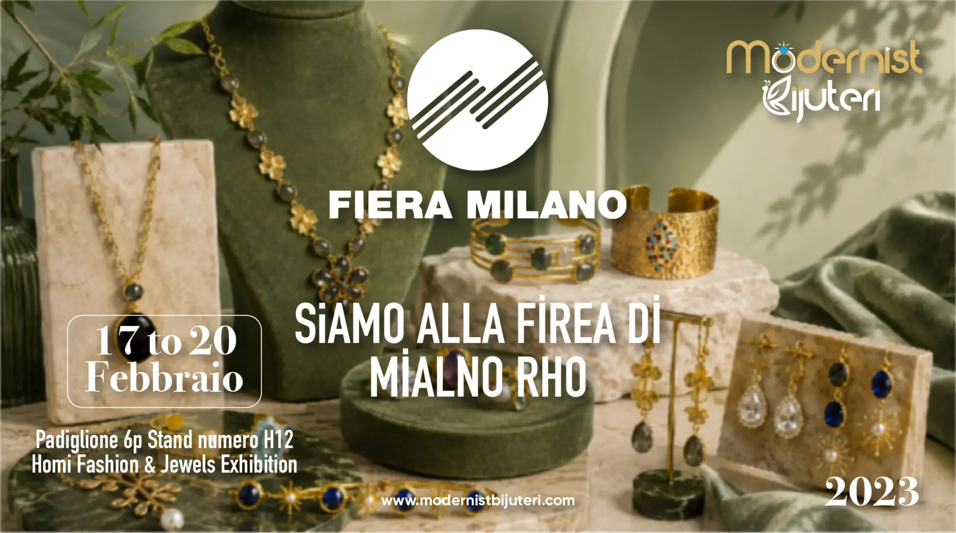 Modernist Bujiteri Modanın Kalbi Milano’da: Homi Fashion & Jewels Fiera Milano RHO!