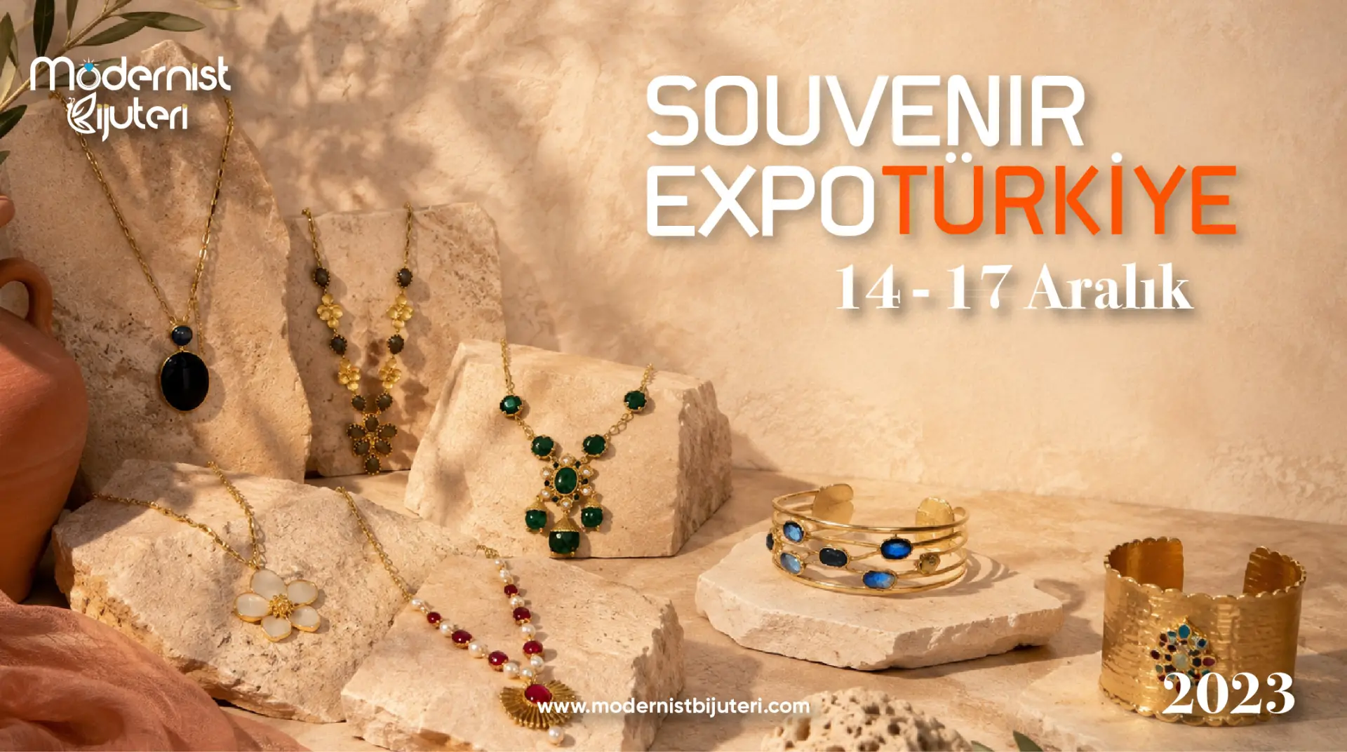 Modernist Bujiteri Hediyelik ve Turistik Eşyanın Zirvesi Souvenir Expo Türkiye’de!